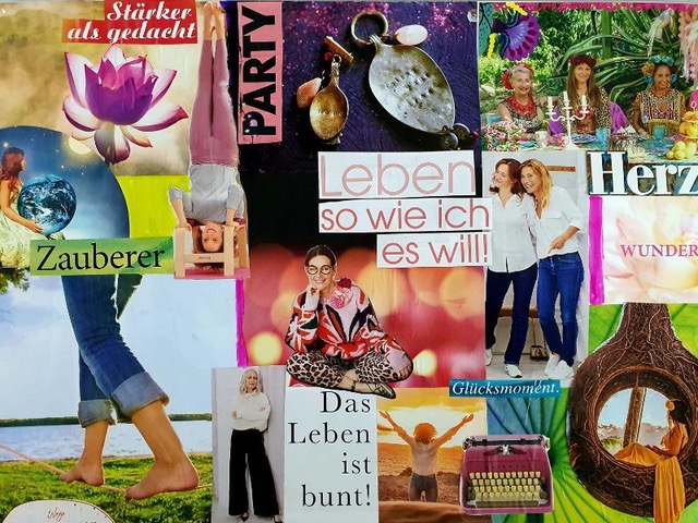 Visionboard erstellen